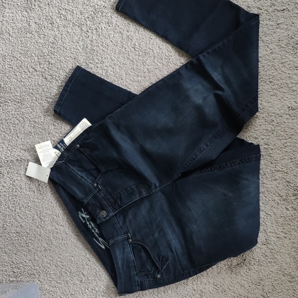 Seven7 Skinny Skin Fit Stretch Jeans Size 12 NEW - Picture 4 of 9